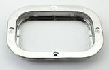 Anti-Theft Rectangular (3x5) Light Mount Bezel Stainless Bolt On GG#87147 Each