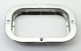 Anti-Theft Rectangular (3x5) Light Mount Bezel Stainless Bolt On GG#87147 Each