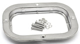 Anti-Theft Rectangular (3x5) Light Mount Bezel Stainless Bolt On GG#87147 Each
