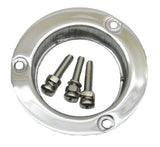 2" Round Light Anti Theft Flange Mount Bezel Stainless GG#87149 Each