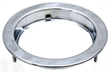 Anti Theft Light Bezel 4” for GG Light Chrome 3 Stud Flange Mount GG#87266 Each