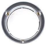 Anti Theft Light Bezel 4” for GG Light Chrome 3 Stud Flange Mount GG#87266 Each