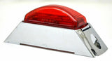 GG Rectangular 3 LED Marker Light Red LED/Red Lens Plastic Body #87685 Each