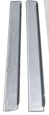 Window Sill Covers Behind Armrest for Peterbilt Stainless Steel UP88007-Pair