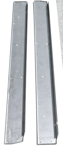Window Sill Covers Behind Armrest for Peterbilt Stainless Steel UP88007-Pair
