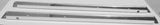 Window Sill Covers Behind Armrest for Peterbilt Stainless Steel UP88007-Pair