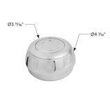 Chrome Steering Wheel Hub & Horn Button Kit For Kenworth (2001-2002) UP88211