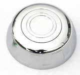 Steering Wheel Horn Button With Bezel for 3 Hole Steering Wheel Chrome UP#88261