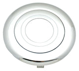 Steering Wheel Horn Button With Bezel for 3 Hole Steering Wheel Chrome UP#88261