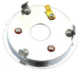 Steering Wheel Horn Button With Bezel for 3 Hole Steering Wheel Chrome UP#88261