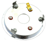 Steering Wheel Horn Button With Bezel for 3 Hole Steering Wheel Chrome UP#88261