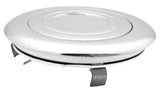 Steering Wheel Horn Button With Bezel for 3 Hole Steering Wheel Chrome UP#88261