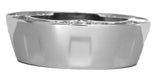 Steering Wheel Horn Button With Bezel for 3 Hole Steering Wheel Chrome UP#88261