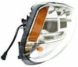 Headlights LH & RH for 2008 & up Freightliner Cascadia White LED GG89400-01 Pair
