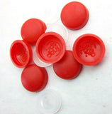 Screw Head Covers for #6 #8 M3 M4 Flat Back Burnt Orange #8/8-167 (10 Sets)