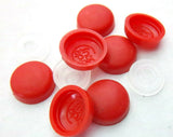 Screw Head Covers for #6 #8 M3 M4 Flat Back Burnt Orange #8/8-167 (10 Sets)