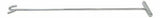 UP 5th Fifth Wheel Pin Puller W/ Hook Chrome 31" Long 5/8" Diameter #90012
