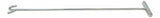 UP 5th Fifth Wheel Pin Puller W/ Hook Chrome 31" Long 5/8" Diameter #90012