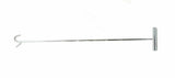 UP 5th Fifth Wheel Pin Puller W/ Hook Chrome 31" Long 5/8" Diameter #90012