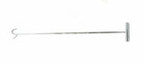 UP 5th Fifth Wheel Pin Puller W/ Hook Chrome 31" Long 5/8" Diameter #90012
