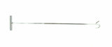 UP 5th Fifth Wheel Pin Puller W/ Hook Chrome 31" Long 5/8" Diameter #90012