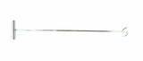UP 5th Fifth Wheel Pin Puller W/ Hook Chrome 31" Long 5/8" Diameter #90012