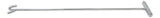 UP 5th Fifth Wheel Pin Puller W/ Hook Chrome 31" Long 5/8" Diameter #90012