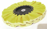 UP Treated Airway Buffing Wheel 16 Ply Yellow 5/8" or 1/2" Arbor #90021 Each