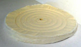Buffing Wheel 8" Muslin Sewn Soft 1/2" Arbor 30 Ply x 3/8" UP#90022 Each