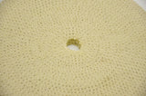 Sisal & Muslin Buffing Wheel for Secondary Polishing 5/8â€ Arbor 11 Ply UP#9002