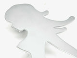 Sitting Nude Cutouts Stud Mount Right & Left 3-5/8" Wide Chrome GG#90031-41 Set