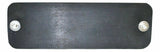 Shoe & Boot Scraper for Exterior Step W/ Black Brush Stainless 9.5" W UP#90050