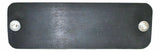 Shoe & Boot Scraper for Exterior Step W/ Black Brush Stainless 9.5" W UP#90050
