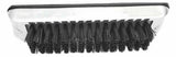 Shoe & Boot Scraper for Exterior Step W/ Black Brush Stainless 9.5" W UP#90050