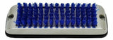 UP Shoe & Boot Scraper for Exterior Step W/ Blue Brush Stainless 9.5" W #90054