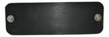 UP Shoe & Boot Scraper for Exterior Step W/ Blue Brush Stainless 9.5" W #90054