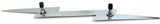Large Lightning Bolt Cut Out Chrome 19″X 3″ Stud Mount Chrome GG#90200 Each