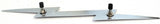 Large Lightning Bolt Cutout Chrome 19″X 3″ Stud Mount Chrome GG#90200 Each