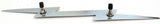 Large Lightning Bolt Cut Out Chrome 19″X 3″ Stud Mount Chrome GG#90200 Each
