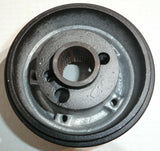 SCI 5 Bolt Hole Install Hub for Freightliner 1976-1989 Black Powder Coated #902