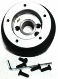 SCI 5 Bolt Hole Install Hub for Freightliner 1976-1989 Black Powder Coated #902