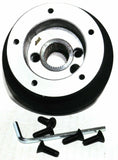 SCI 5 Bolt Hole Install Hub for Freightliner 1976-1989 Black Powder Coated #902
