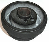 SCI 5 Bolt Hole Install Hub for Freightliner 1976-1989 Black Powder Coated #902