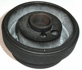 SCI 5 Bolt Hole Install Hub for Freightliner 1976-1989 Black Powder Coated #902