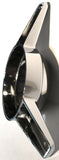 Semi Trk Wheel Hub Cap Spinner 3 Straight Bar Left Hand Chrome Plastic GG#90311