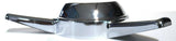 Semi Trk Wheel Hub Cap Spinner 3 Straight Bar Left Hand Chrome Plastic GG#90311