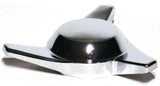 Hub Cap Spinner 3 Bar Left Hand Chrome Plastic 1-1/2" Wing Stud Mount GG#90317