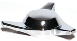 Hub Cap Spinner 3 Bar Left Hand Chrome Plastic 1-1/2" Wing Stud Mount GG#90317