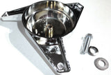 Hub Cap Spinner 3 Bar Left Hand Chrome Plastic 1-1/2" Wing Stud Mount GG#90317