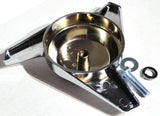 Hub Cap Spinner 3 Bar Right Hand Chrome Plastic 1-1/2" Wing Stud Mount GG#90318